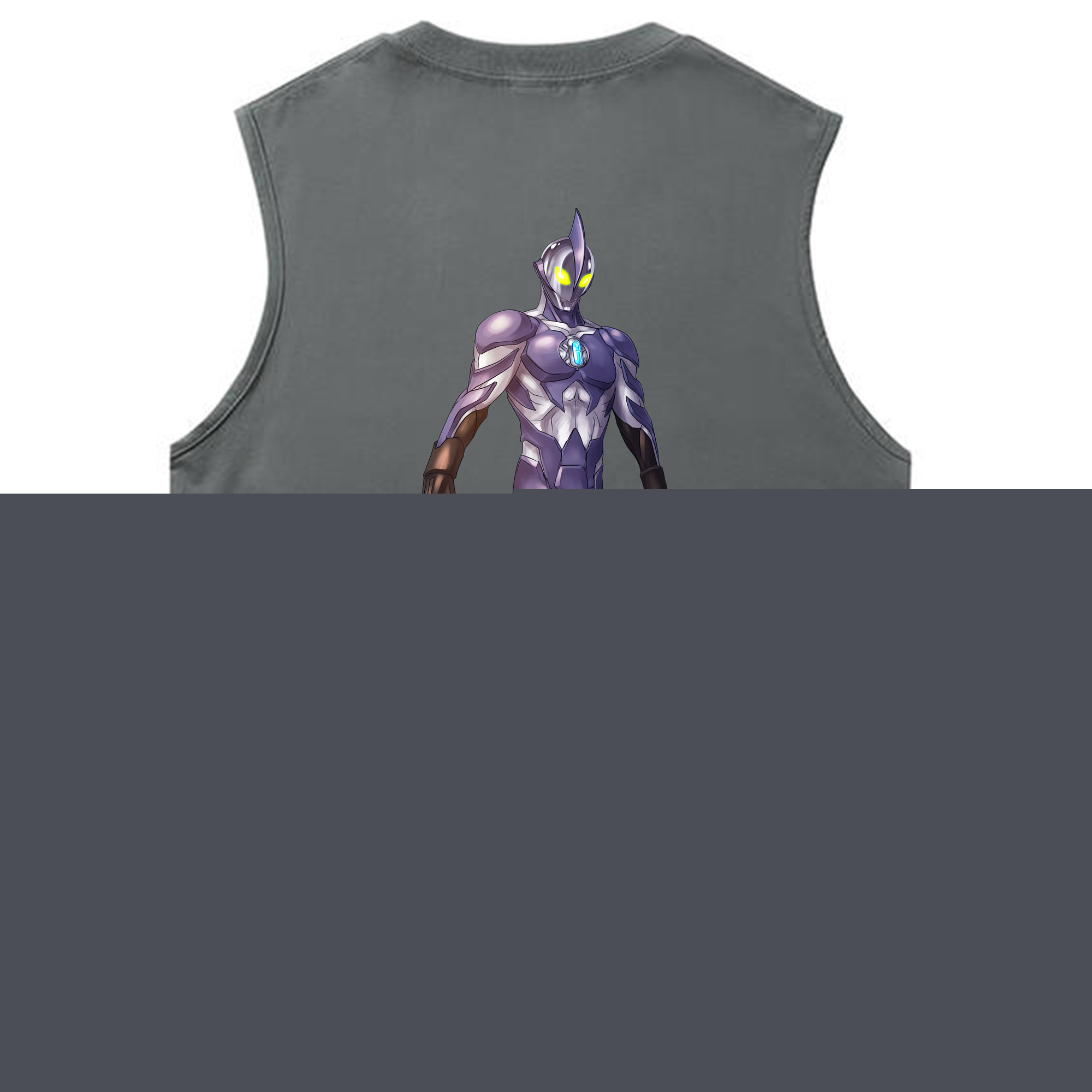 （画像用） ウルトラマン Ultraman コットン100％タンクトップ（背面プリント）